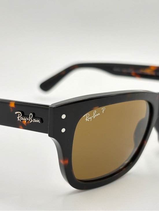 Ray-Ban Tortoiseshell Frame Sunglasses with Brown Polarized Lenses RB2283 992/57 - Picture 11 of 14